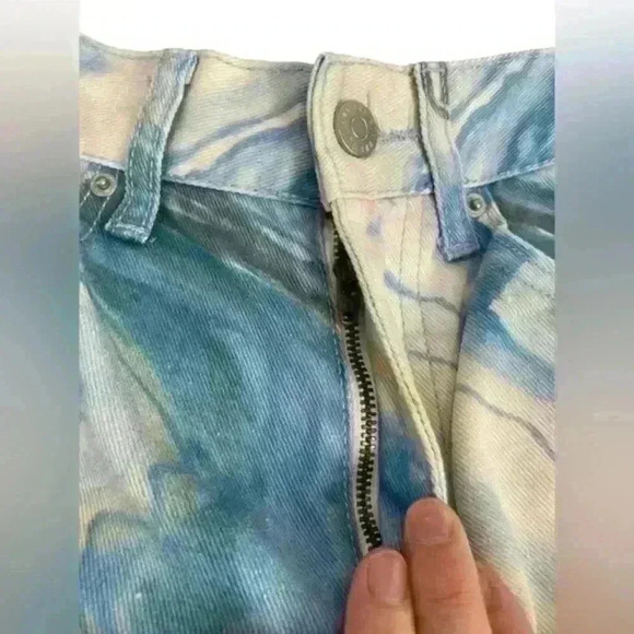 Urban Outfitters BDG '90s‎ Mid Rise Bootcut Jean in Blue Multi Size 24 Flare - Picture 6 of 15